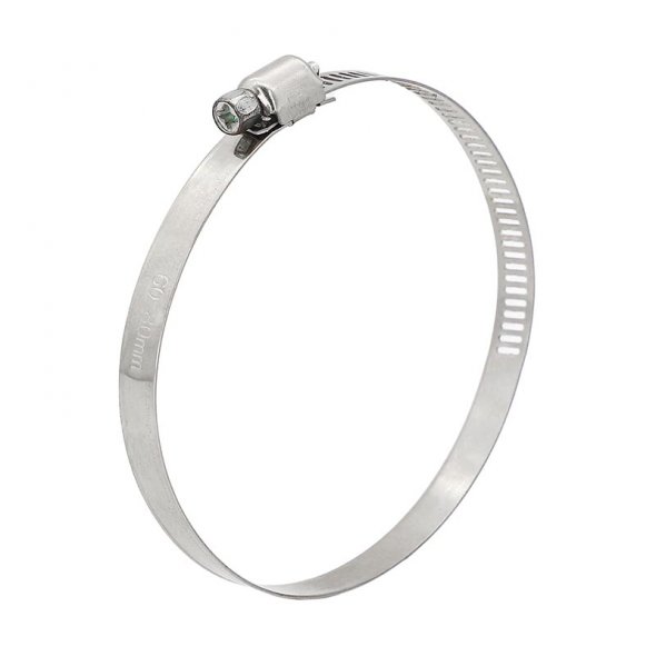 W2 stainless steel 8mm American type hose clamp